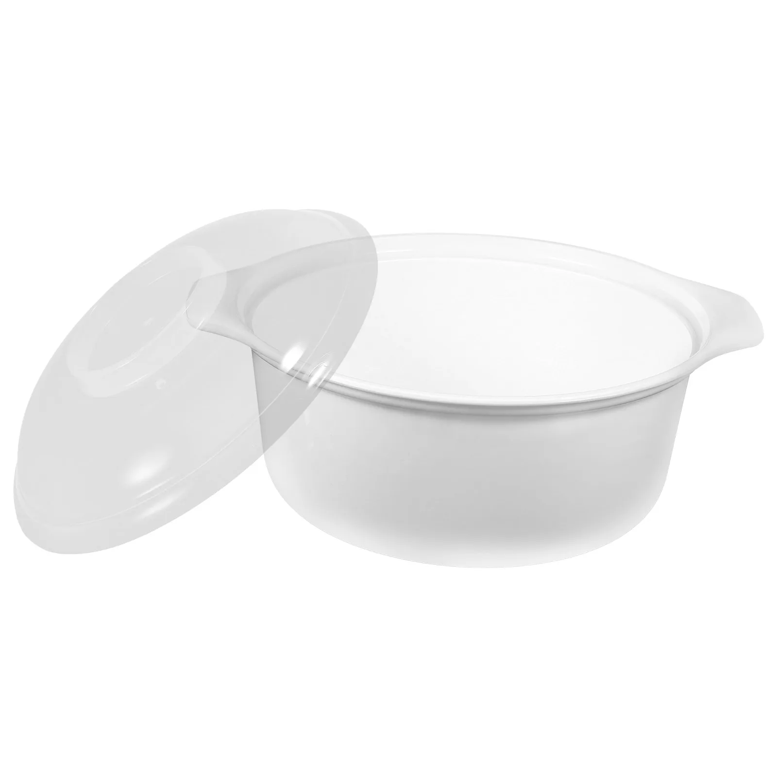 

Microwave Rice Cooker Plastic Container for Soups Cereal Oatmeal Veggies Porridge Healthy Dishes Food Grade Portable Lunch Box