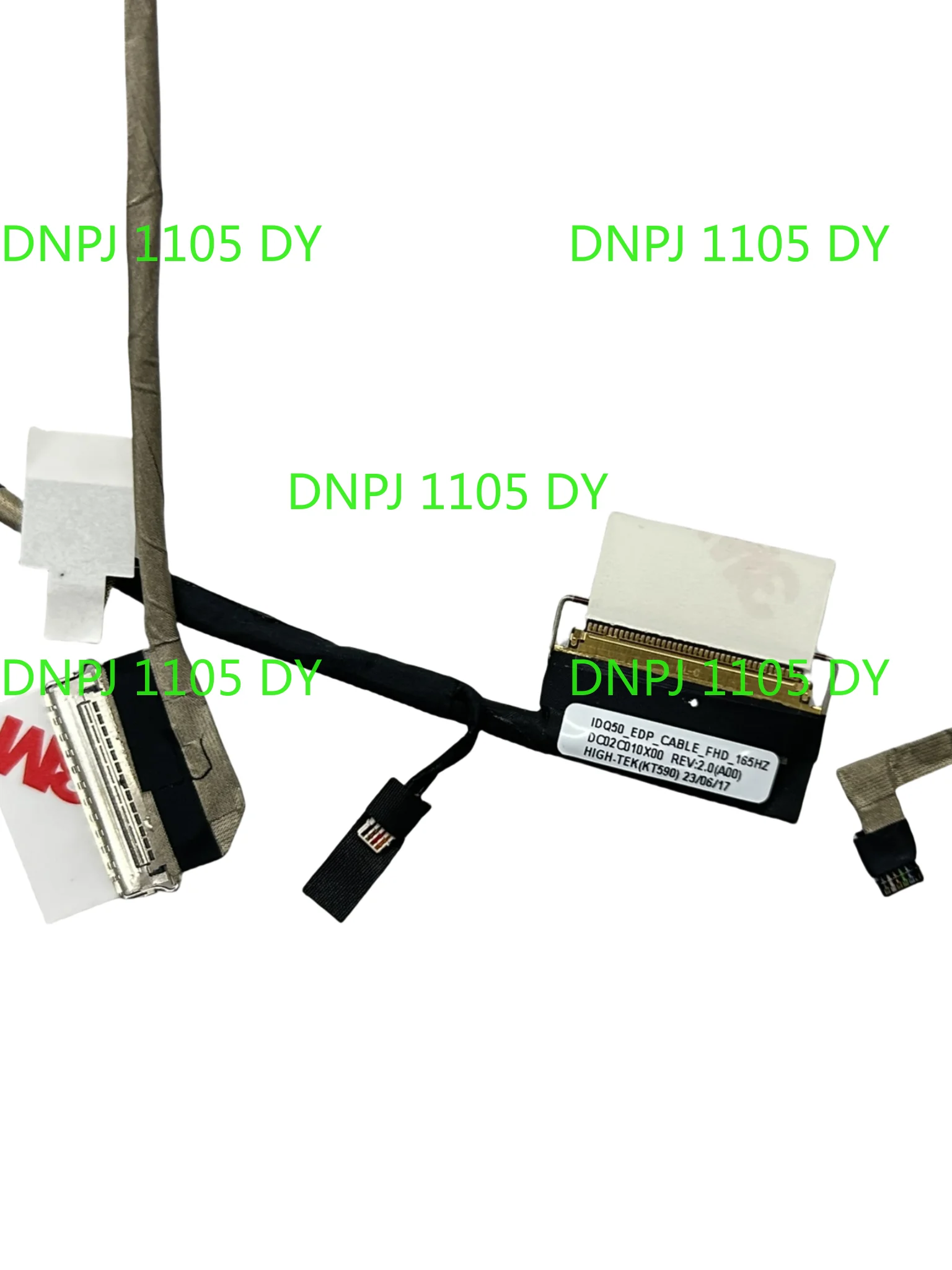 DB FHD 165HZ 40PIN 05MF40 DC02C010X00 Cavo schermo video LCD per laptop per Dell G15 5530 5535 5540 5545 IDQ50