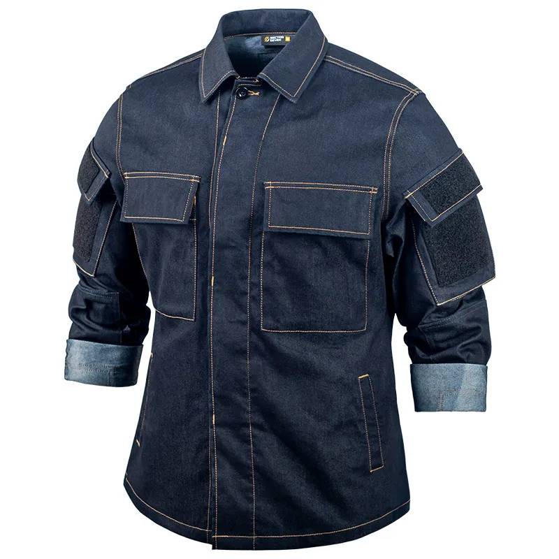 

Мужские тактические джинсовые куртки DCU, весенние и осенние брюки