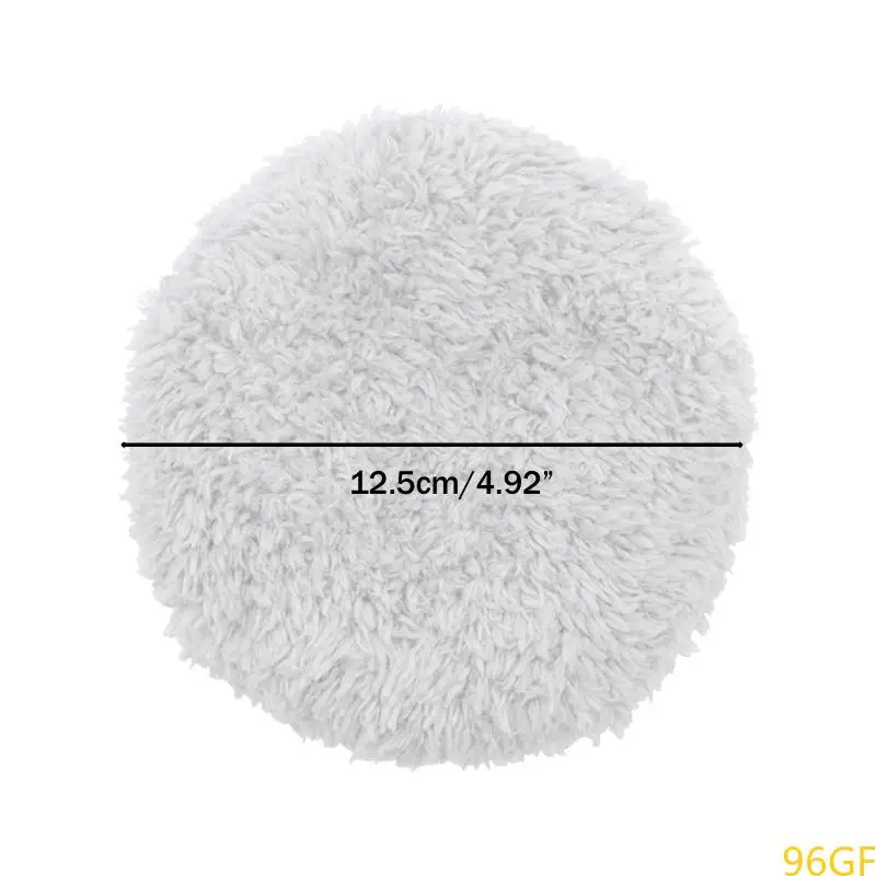 96GF Microfiber Mop Pads for Hobot 188C 198 358 Cleaner Clean Cloth Durable Wet / Dry Mop Pad Spare Parts Easy to Replace