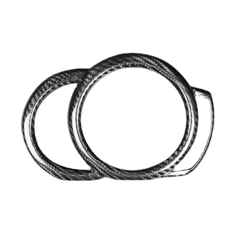 

AS-Real Carbon Fiber For Mini Cooper F54 F55 F56 F57 F60 Interior Car Center Speedometer Sticker Instrument Panel