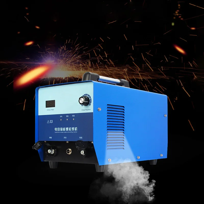 Stud Welding Machine 220V Capacitor Energy Storage Welder Stud Welding Machine Bolt Signage Insulation Welding Machine