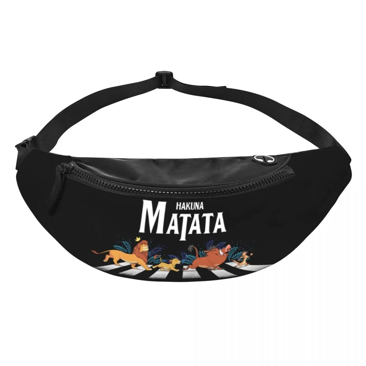 

Поясная сумка Custom Cool The Lion Cartoon K-Kings для путешествий, мужская и женская сумка через плечо, поясная сумка для телефона и денег