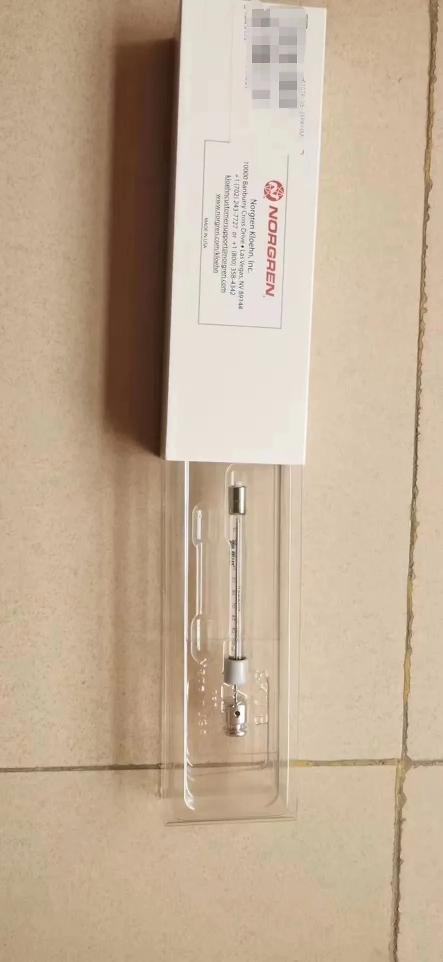 New Original 500μL Sample Syringe For Mindray BS200 BS220 BS420 BS450 BS330E 350E 360E 370E 360S Mindray 500μL Reagent Syringe