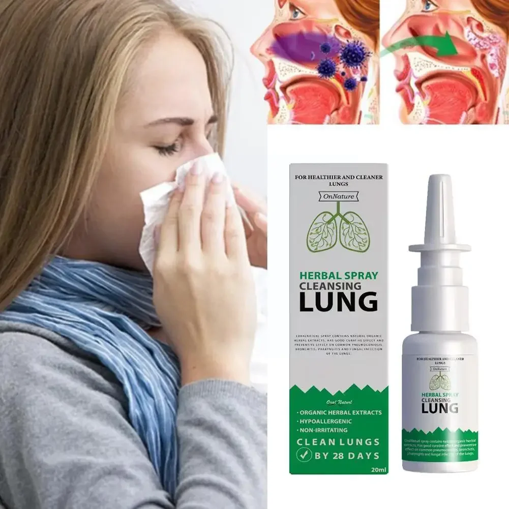 Frasco de spray nasal para rinite sinusal, limpador pulmonar, pote neti nasal, rinite alérgica, tratamento Rince, cuidados de saúde, terapia, 2PCs