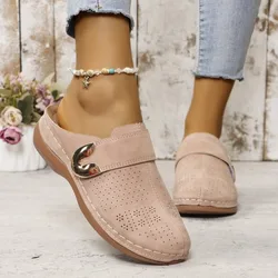 Shoes for Women Plus Size 36-45 Platform Slip on Wedges Non-slip Comfortable Casual Sandals Slippers Women Outside Slides