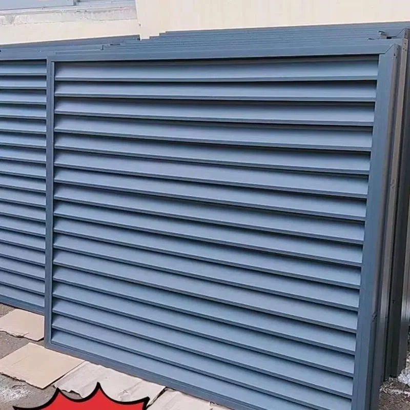 Factory promotion, factory promotion, aluminum blinds, custom rainproof, shading, ventilation, air conditioner, grille, outdoor