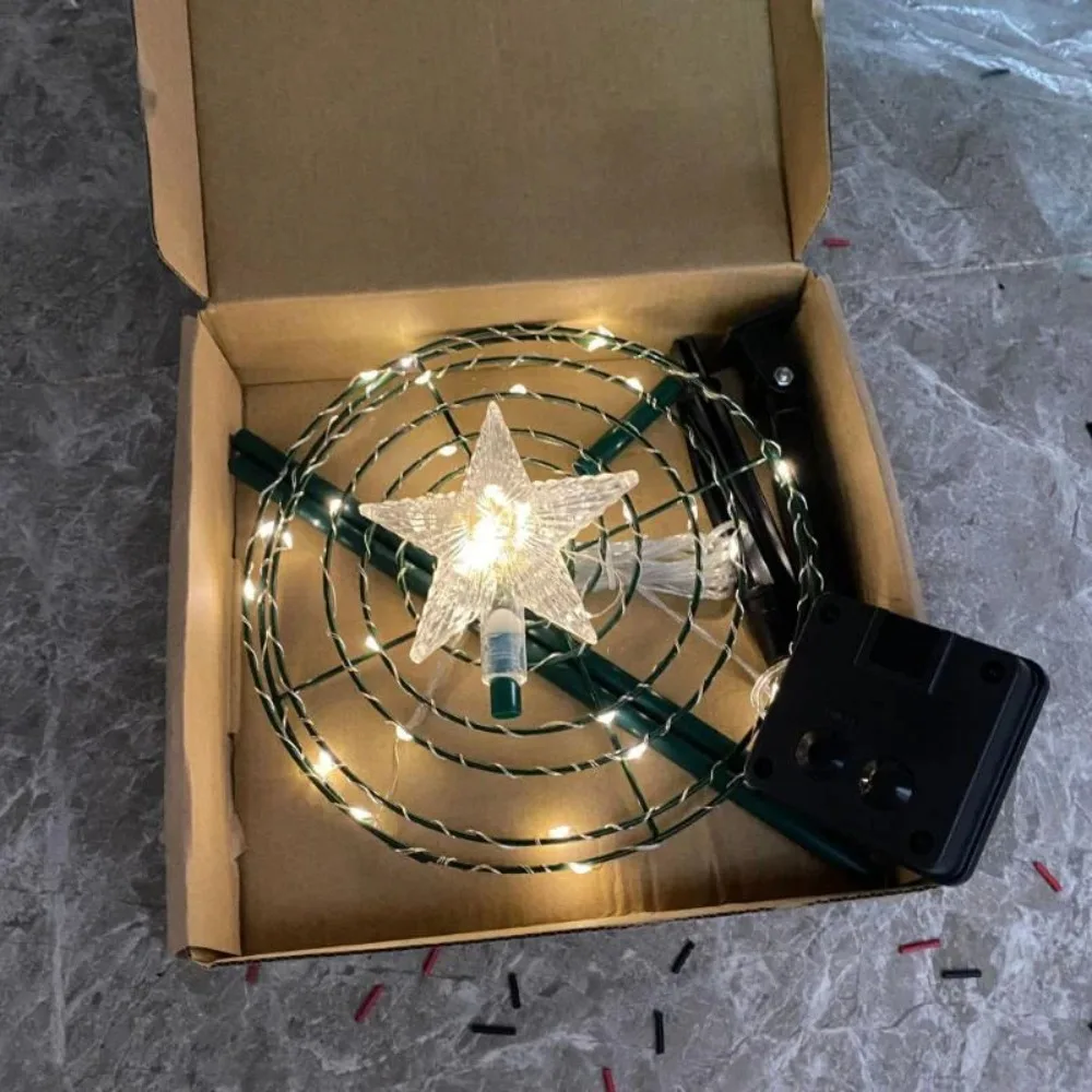 Holiday Decoration Solar Outdoor Light Solar Christmas Tree Lights LED Outdoor Lawn Light for Garden Yard Landscape Holiday