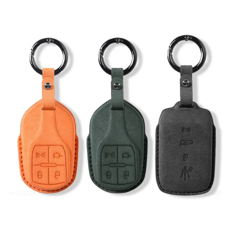 

Car Smart Key Case Cover Shell Keychain For Maserati Levante Ghibli Quattroporte GT Granturism GranCabrio Accessories