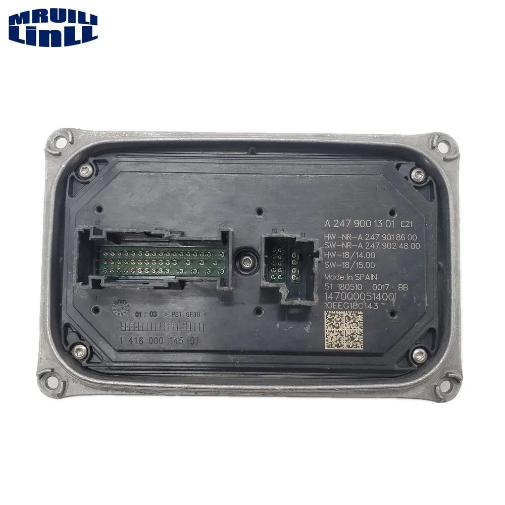 Headlight Driver Module Control Unit OEM A2479001301 147000051400 10EEG180143 1401000337 For Mercedes Benz B W247