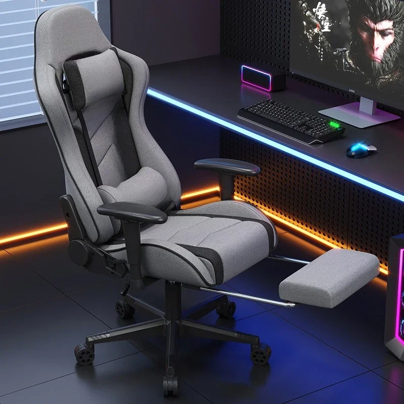 Gaming-Stuhl, Spiel, sitzend, bequem, liegend, Zuhause, Büro