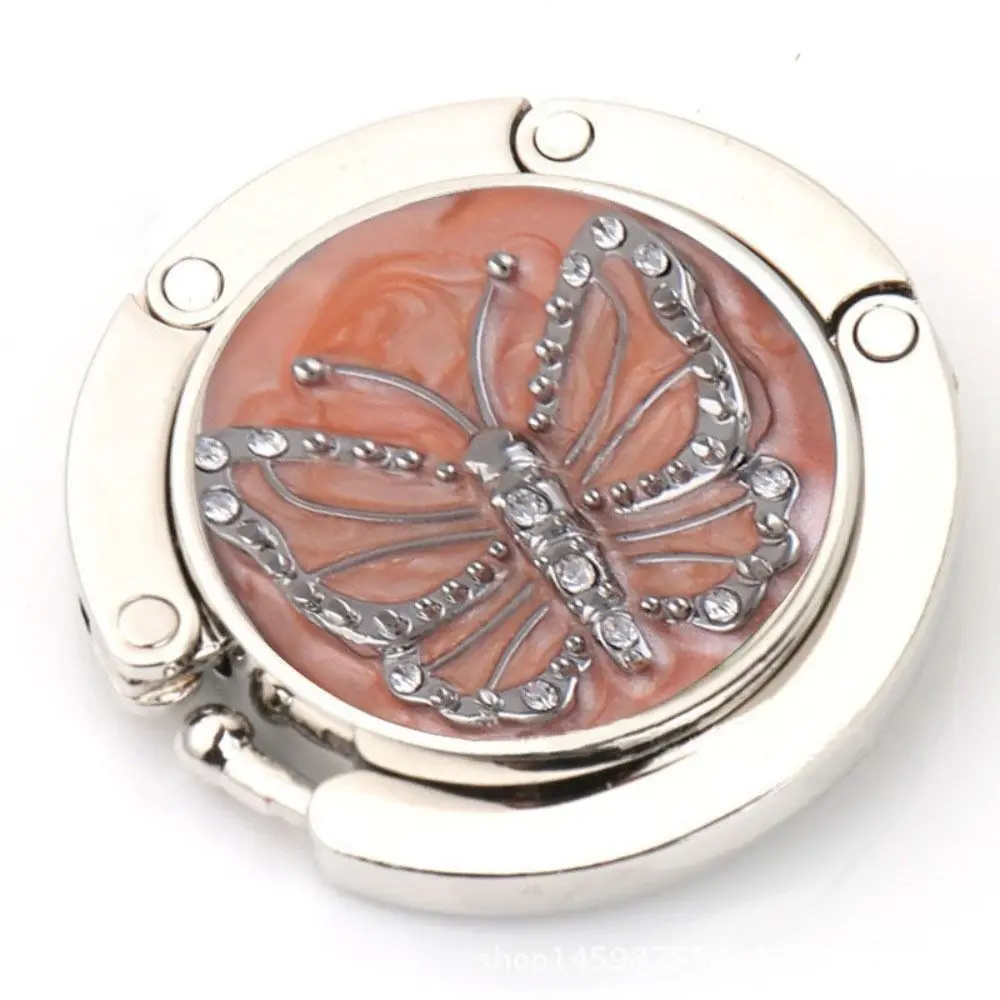 

Portable Diamond Desk Hooks Table Hanger Table Clasp Bag Holder Purse Hook Handbag Hanger Folding