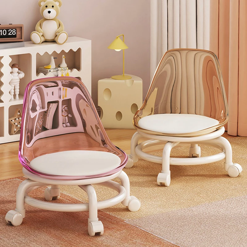 Mini Dining Feeding Chair Small Kids Backrest Low Chair Bath Ergonomic Toddler Wheels Kitchen Fotel Dla Dziecka Room Furniture