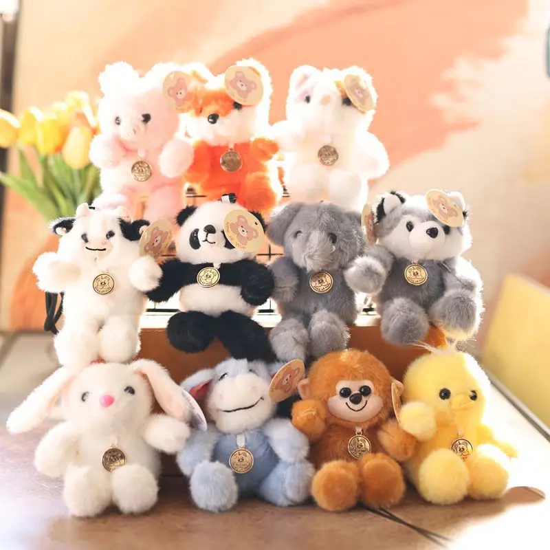 

Cute Animal Red Panda Plush Keychain Plush Toys Women Bag Pendant Girls Backpack Decor Gift Kawaii Keychain