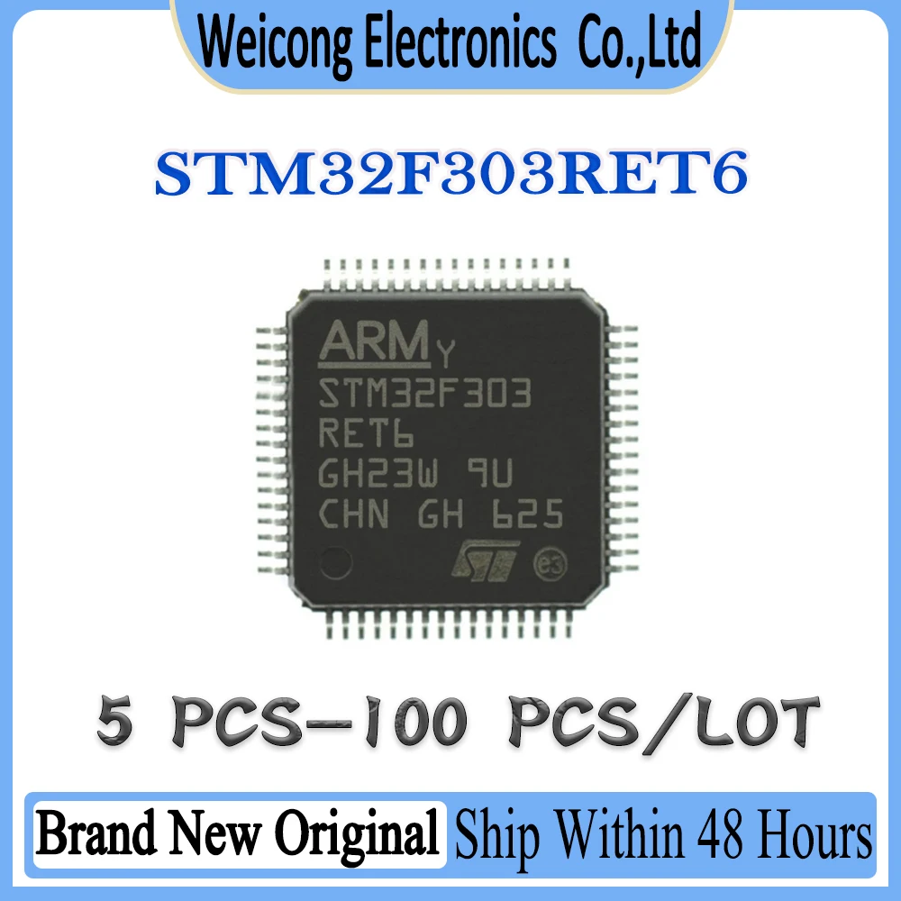 

STM32F303 STM32F303RET6 STM32F303RET STM32F303RE STM32F303R STM32F STM32 STM New Original IC MCU Chip LQFP-64