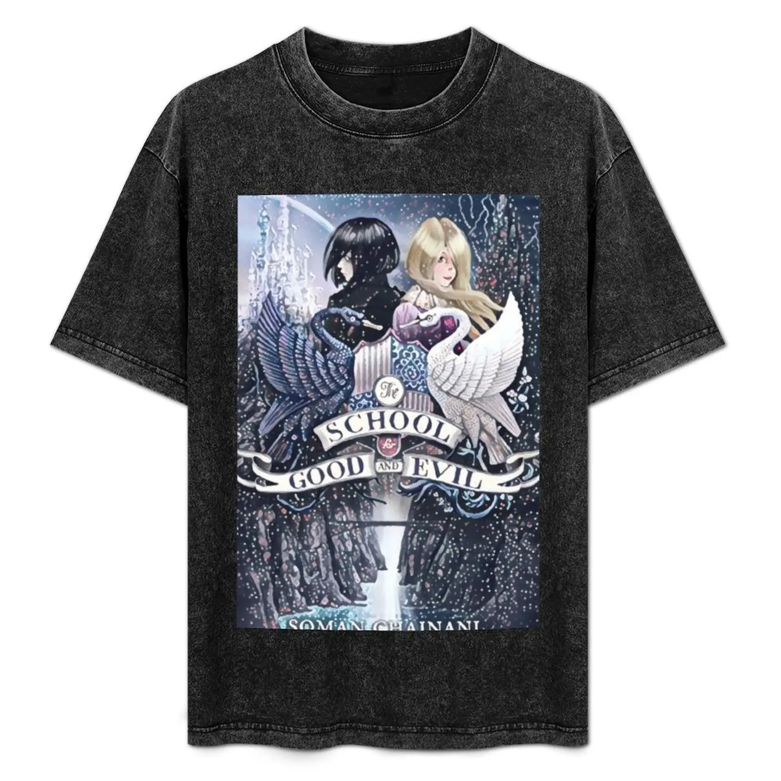 

School for good and evil T-Shirt Modern Print Casual T-Shirt