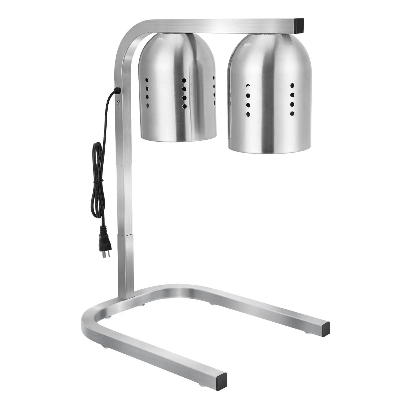 

Лампа для подогрева пищи, 500 Вт, коммерческая лампа для подогрева еды, электрическая лампа для подогрева картофеля фри из нержавеющей стали, напольная, Ca