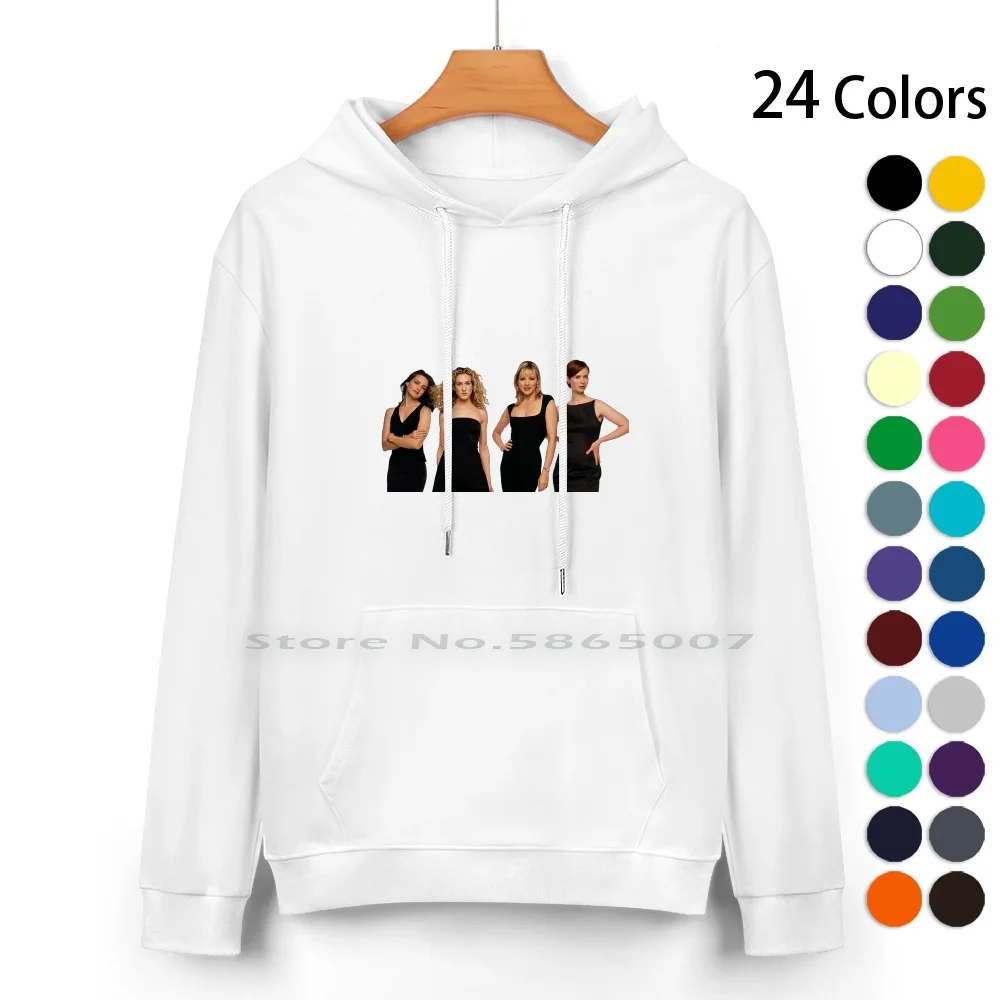 Sex And The City Pure Cotton Hoodie Sweater 24 Colors Sex And The City Miranda Charlotte Samantha Carrie Bradshaw Friends 1990s