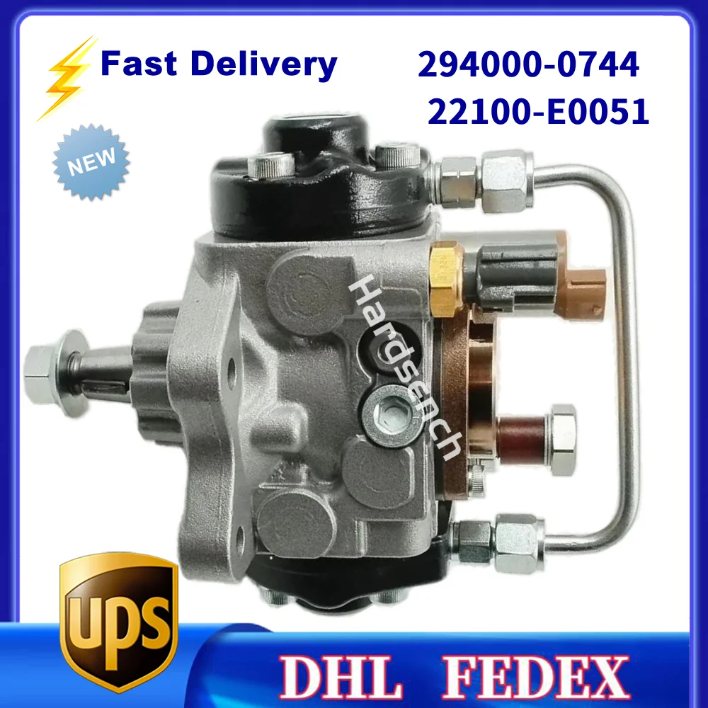 

294000-0744 Diesel Fuel Injection Pump 22100-E0051 Fuel Pump for HI/N/O
