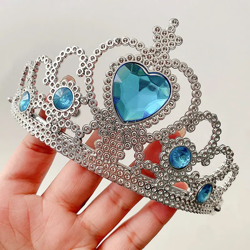 Rhinestone Princess Crown Children Hairbands Princess Wedding Bridal Bridesmaid Crystal Diamond Tiara Crown Headband Girls