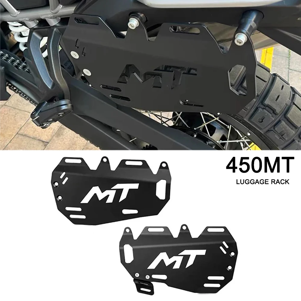 

450MT Luggage Rack Side Pocket Brackets Side Bag Bracket For CFMOTO 450 MT Motorcycle Side Luggage Carrier Side Box Brackets