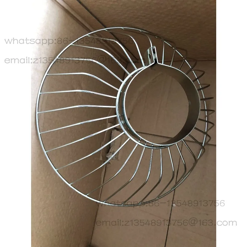 Outboard original parts 12V electric thruster 45L55L65L propeller protective mesh cover stainless steel