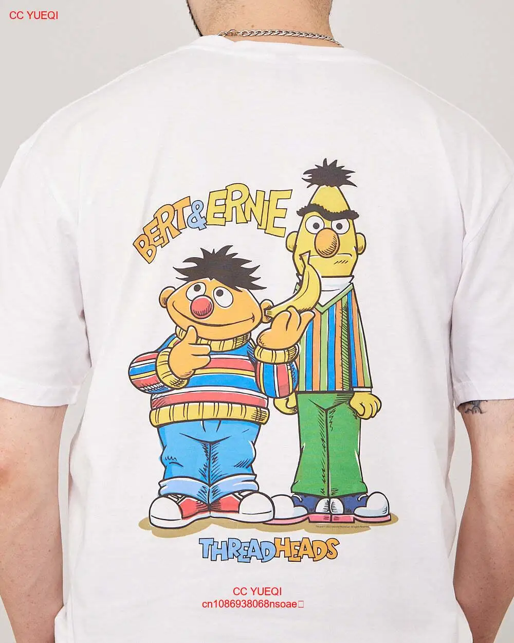 Camiseta de Bert y Ernie Driving Me Bananas