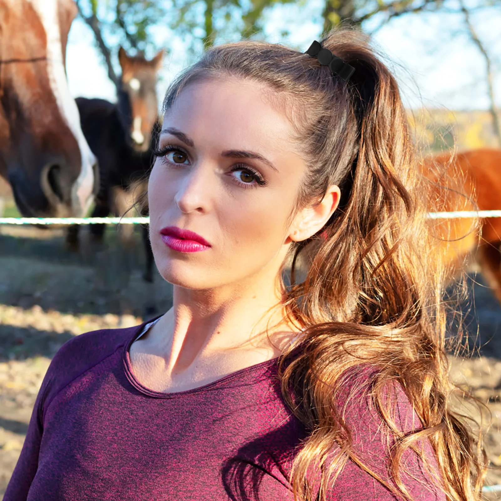 

8pcs Ponytail Clips Small Hair Claws High Ponytail Holders Hair Jaw Clips Shark Hair Clips Thick Hair Claw Clips Hair Accessorie