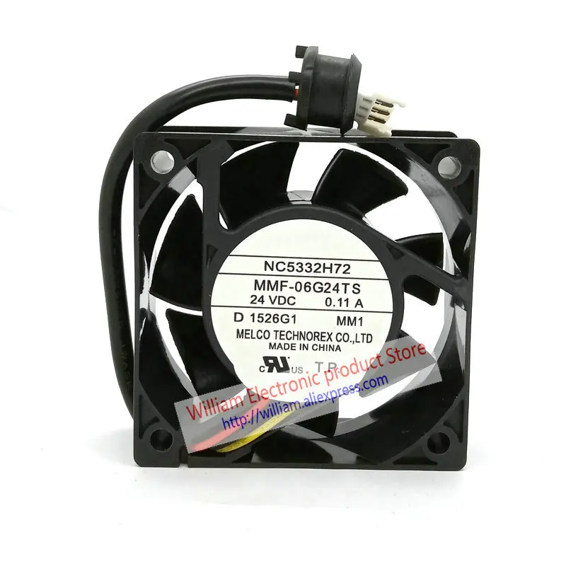 

New Original Inverter Fan for NC5332H72 MMF-06G24TS MM1 24V 0.11A 60*60*25MM