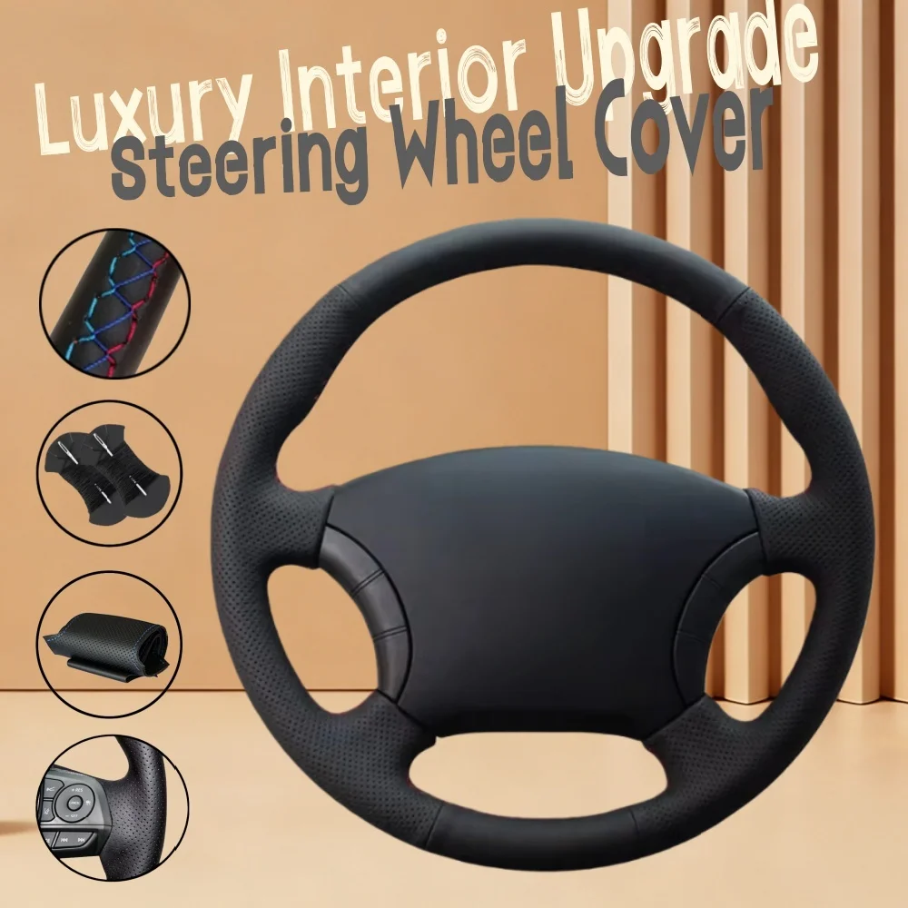 Customize Non-Slip Microfiber Leather Car Steering Wheel Cover H3 H5 Wingle 3 Wingle 5 Steering Wrap Cover For Haval Hover
