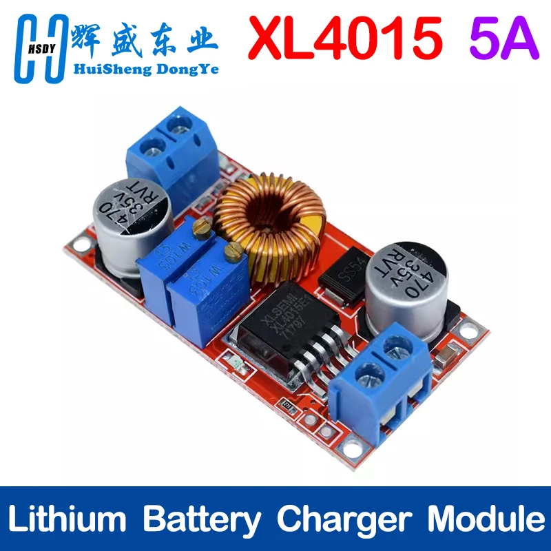 

5A DC to DC CC CV Lithium Battery Step down Charging Board Led Power Converter Lithium Charger Step Down Module hong XL4015 E1