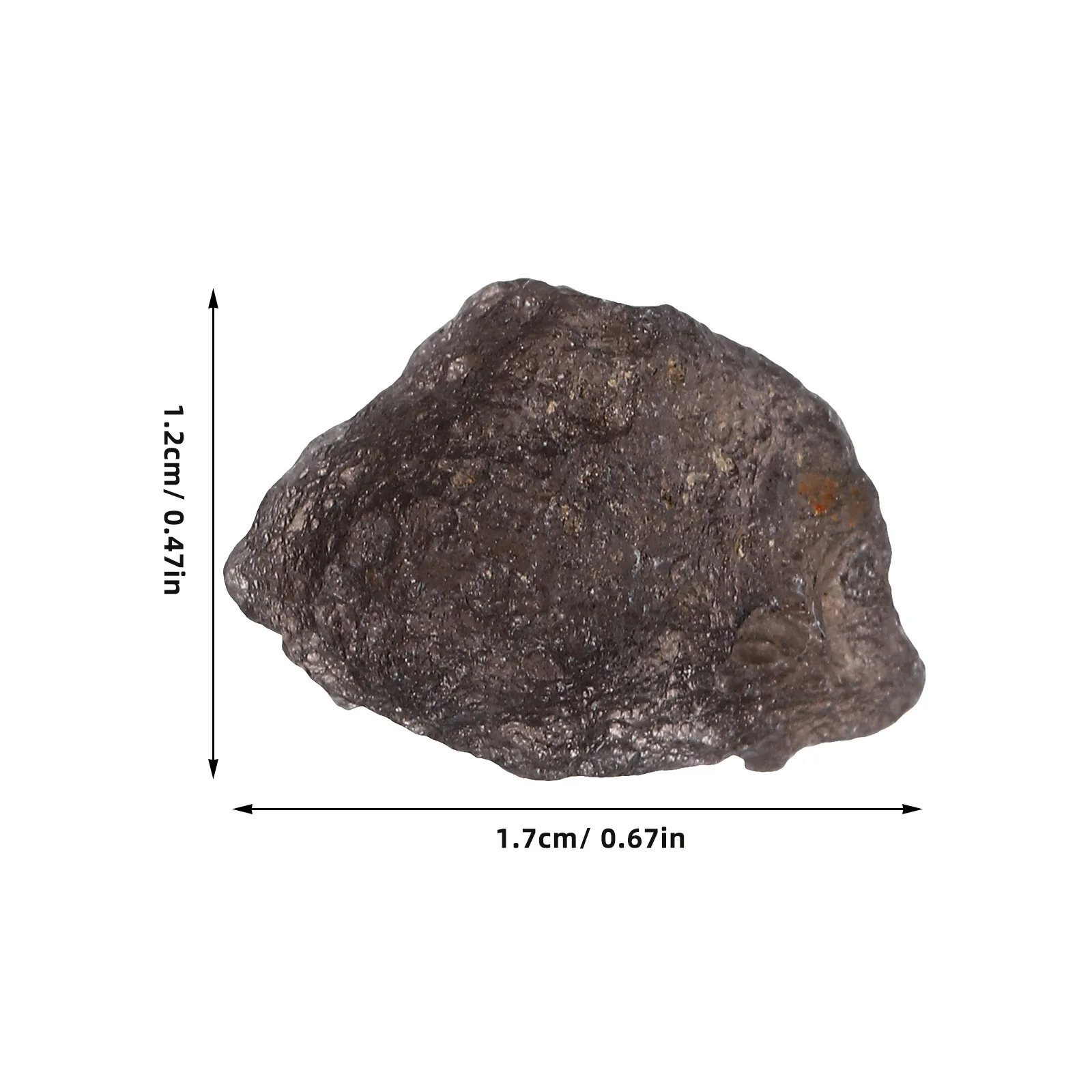 Meteorit-Exemplar, unregelmäßige Kristallgestein-Unterrichtsmuster-Sammlung, Weltraum-Fan-Geschenk, Meteorit-Exemplar, Felsprobe