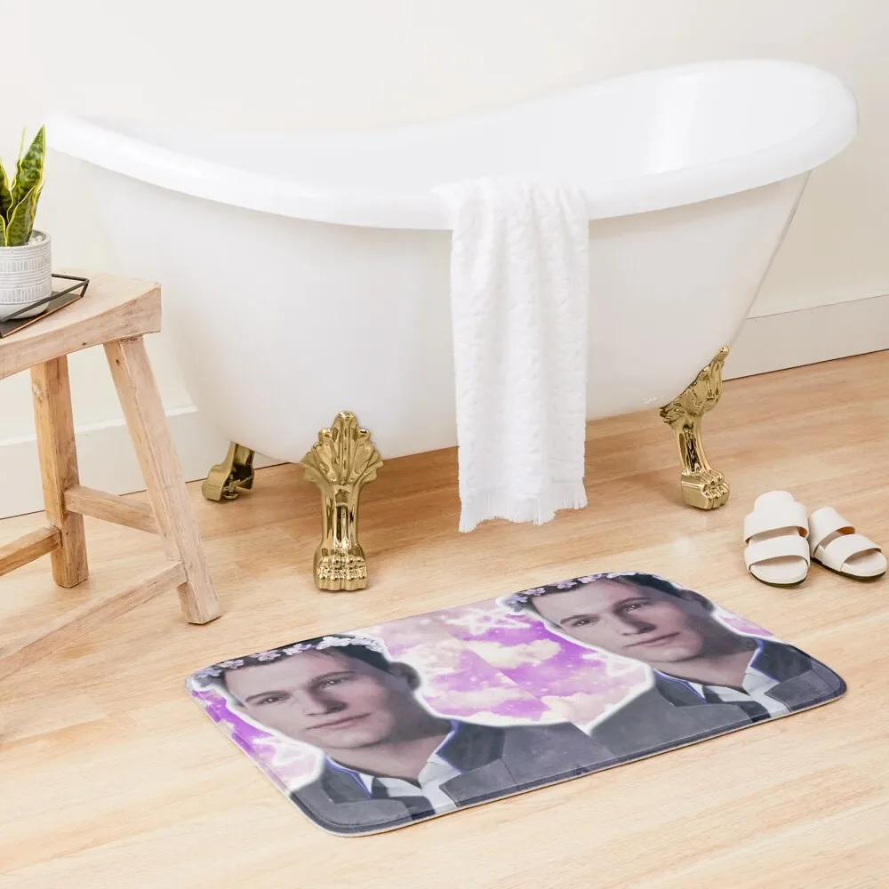 

Flowerboy Connor DBH Videogame Bath Mat Bathroom Floors Bathroom Kit Mat