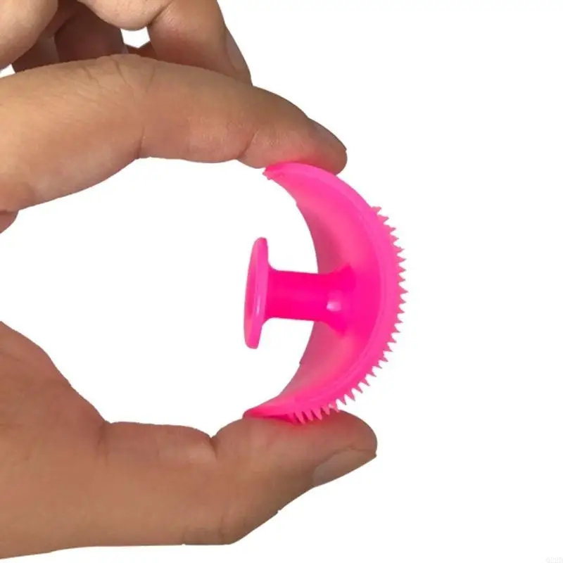 Q22dシリコーンバスブラシフェイス角質除去スパ黒ず顔のきれいなベビーシャワーブラシ