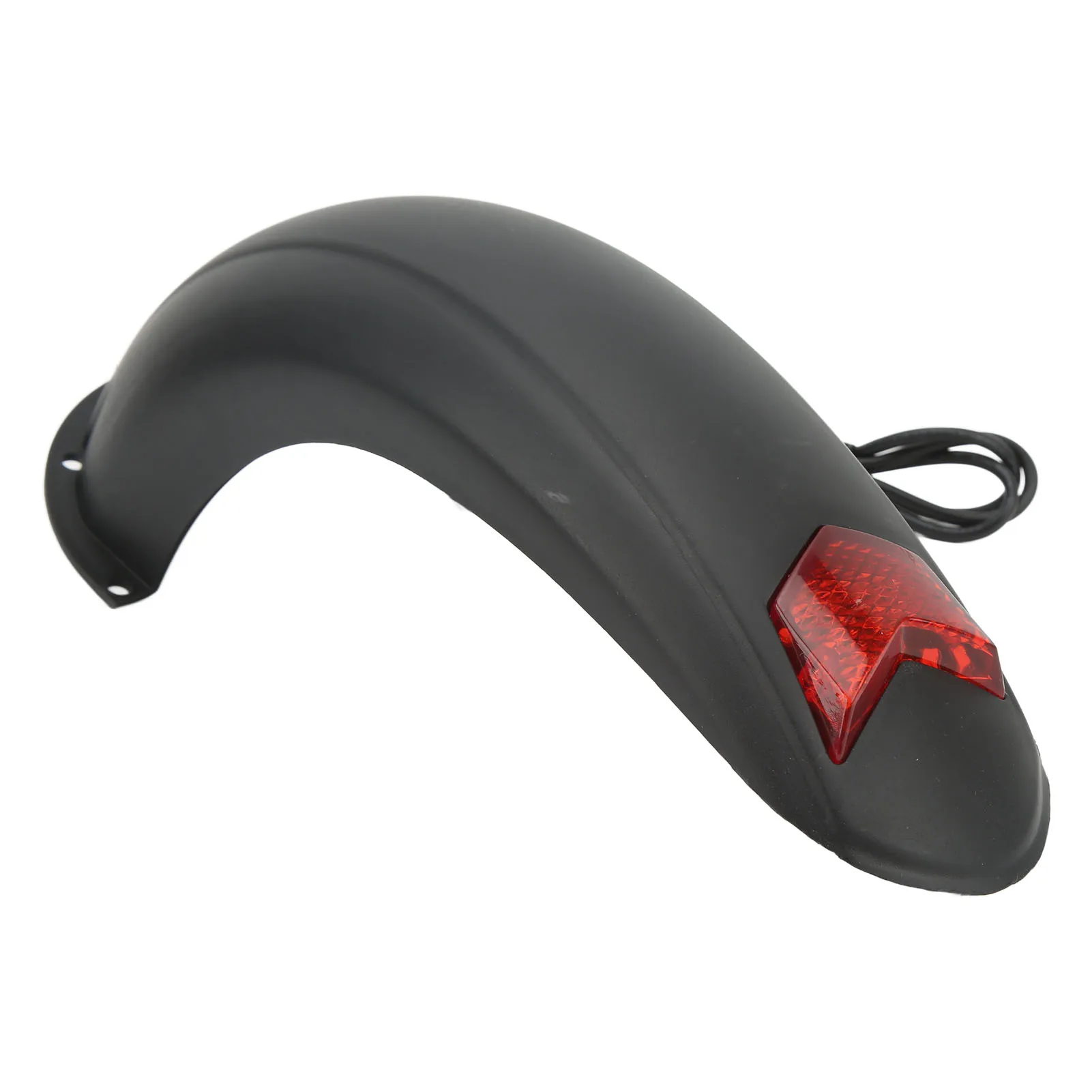 

10 Inch Electric Scooter Rear Mudguard with Lamp Red Light Scooter Splash Guard Replacement Accessory