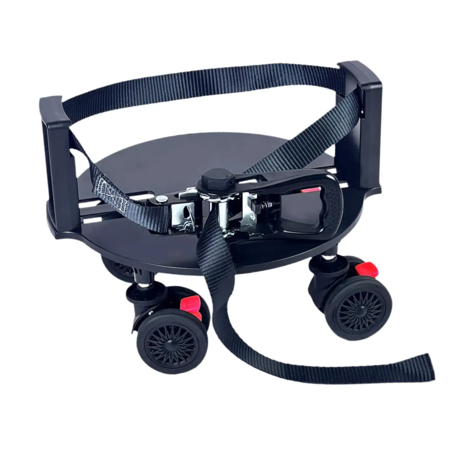 Golf Bag Base Golf Equipment Stable Carrier Portable Transport Easy to Install Accessories Golf Bag Attachment with Wheel