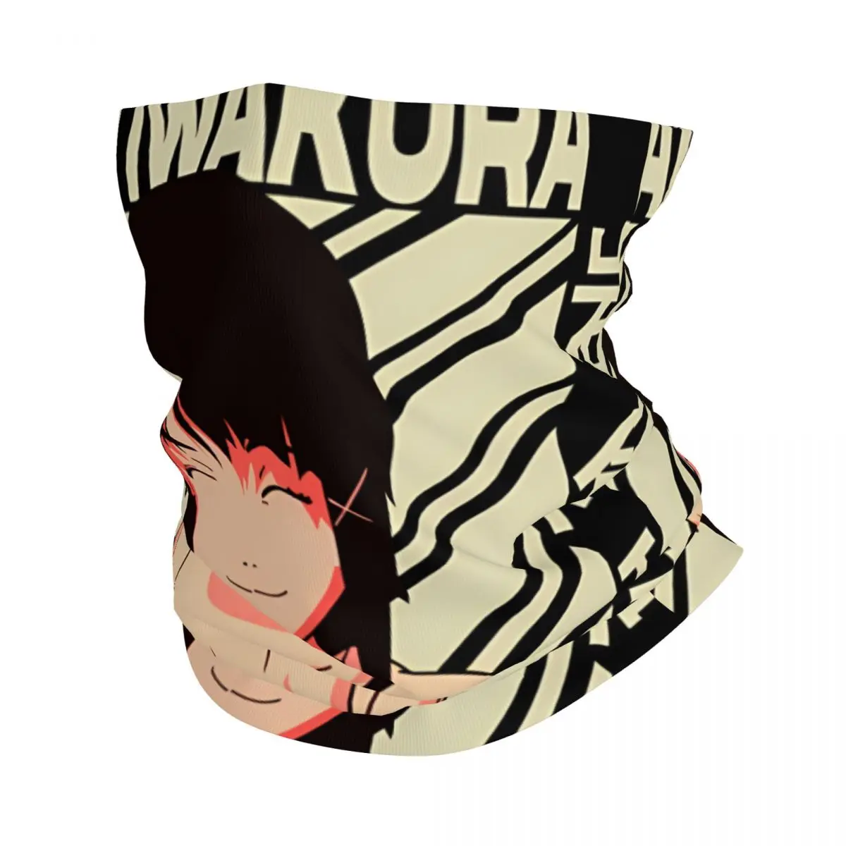 Adorable Bandana Neck Gaiter Printed Motocross Experiments Lain Face Mask Hiking Unisex Adult Washable