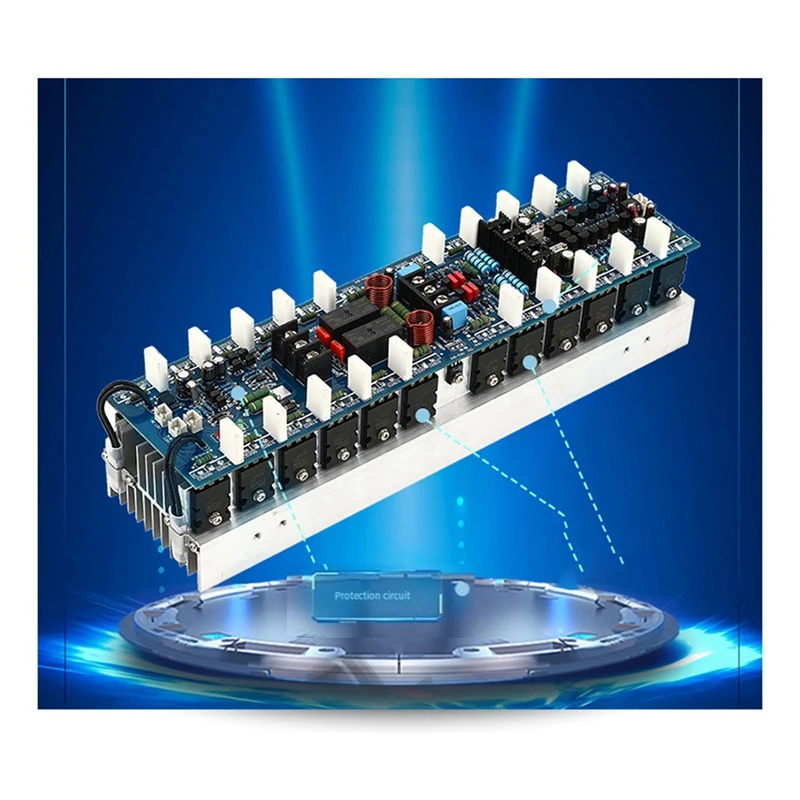 1000Wx2 High-Power Amplifier Board DIY HIFI Professional Stage Amplifier Audio With Circuit Protection