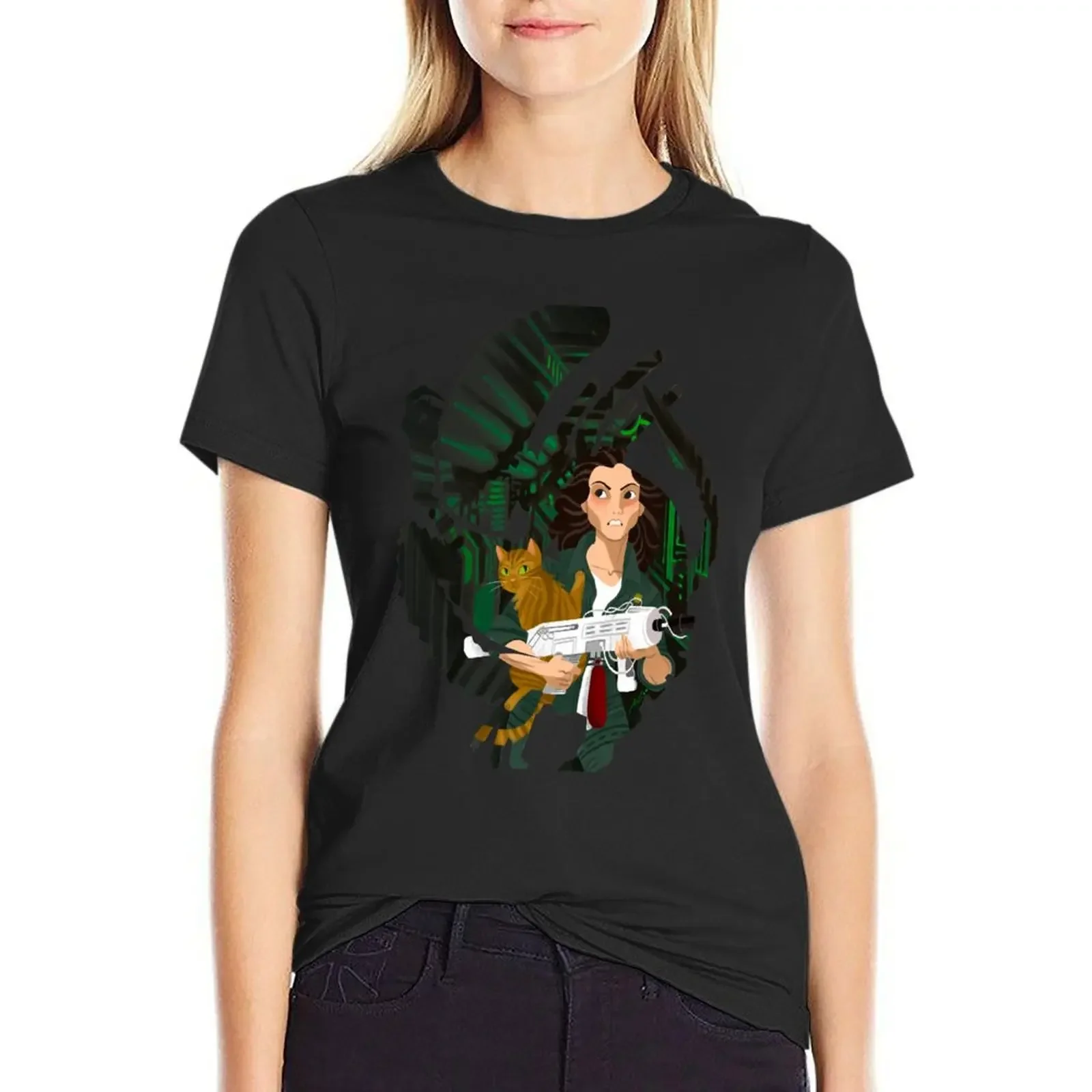 

Alien (1979) T-Shirt customs design your own shirts graphic tees summer tops Aesthetic clothing Women t-shirts