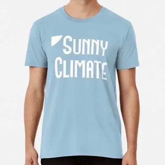 Футболка Arisu Sunny Climate от S до 5XL, сделанная в США, кавайная одежда, мужские подарки, винтажная футболка, мужская футболка