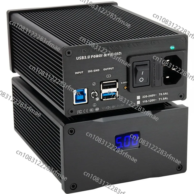 USB3.0 Purification Power Supply, Balanced Signal Filtering, Noise Reduction, Built-in 25W Fever DC Line Power