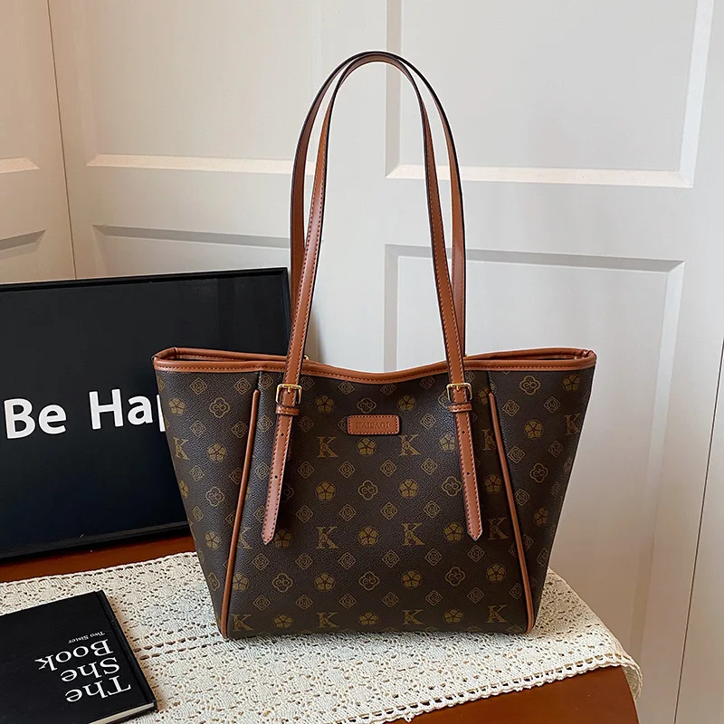 

2025 Spacious Tote Bag, Fashion Shoulder Purse for Women, Textured Crossbody Bag Minimalist Day-to-Night Tote Commuter Sling Bag