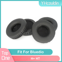 Earpads For Bluedio H+ HT Headphone Earcushions PU Soft Pads Foam Ear Pads Black