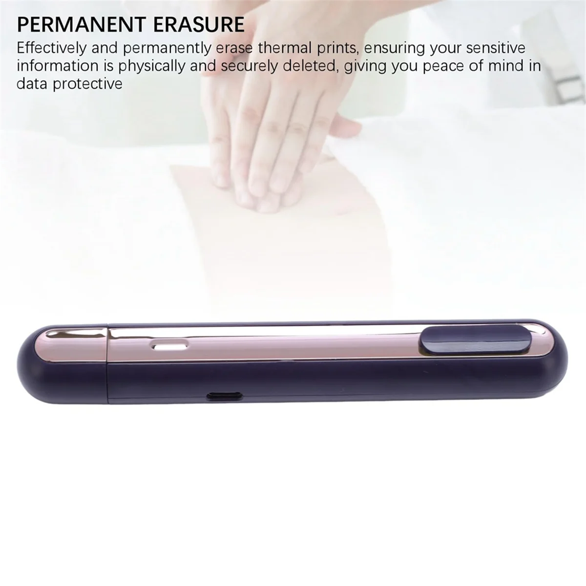 Mini Heat- Pen Achieve 3 Sec Optimal Heat for DIY Compact Design,Seal Snack Bags Create Personalized Cards