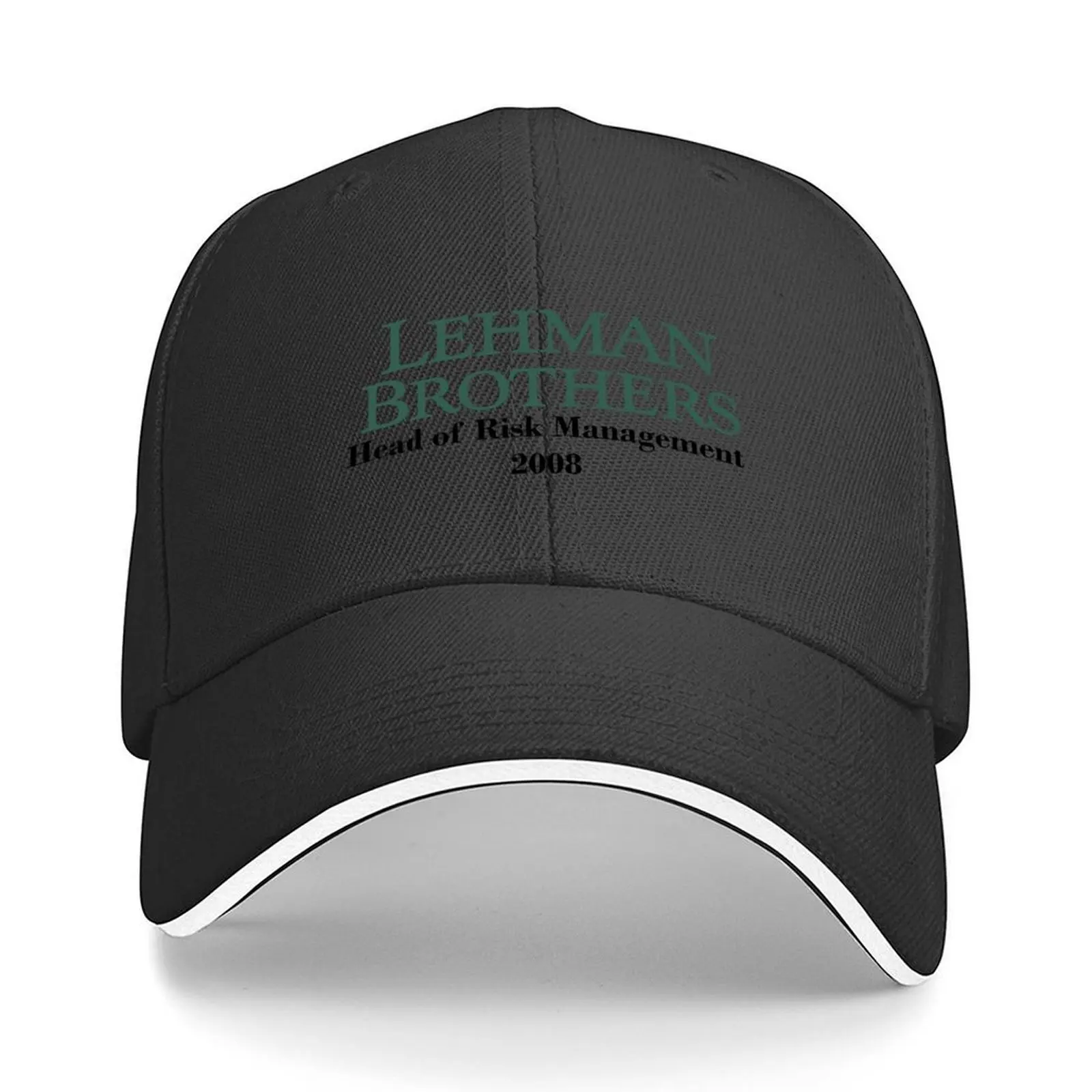 

Lehman Brothers - Head of risk managment 2008 Baseball Cap sailor cap for men Horse Hat Golf Caps For Women Men's