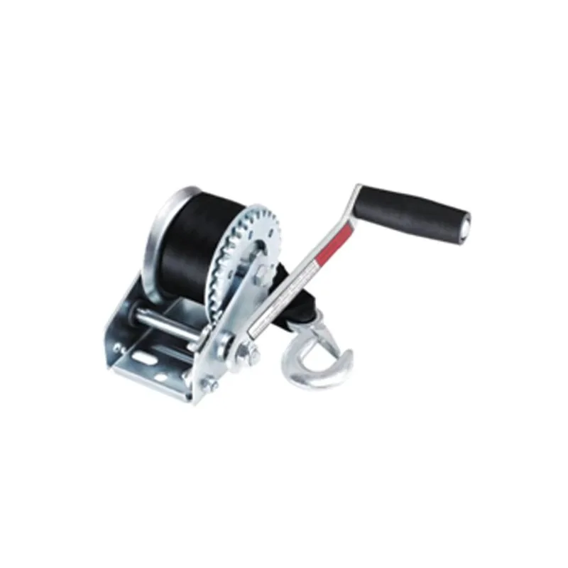 2026 boat trailer manual hand winch galvanized or black electronic coating
