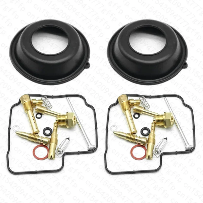 2 pack Carburetor Repair Kit for Honda CB-1 CB400F 1989 1990 1991 CB-1 NC27 cb 400f Motorcycle Vacuum Diaphragm Carb membrane