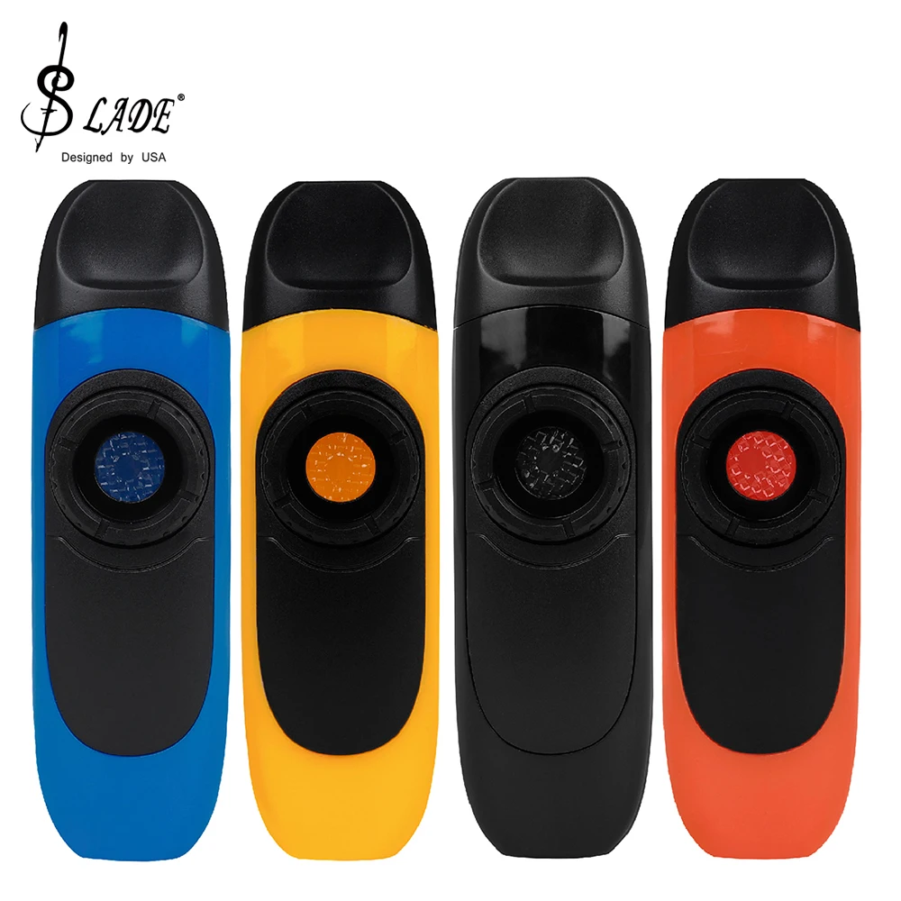 SLADE DK-12 Kazoo Flute Portable Musical Instruments Guitar Ukulele Piano Learn Easily Orff Plays Kazoo Accompaniment Gifts