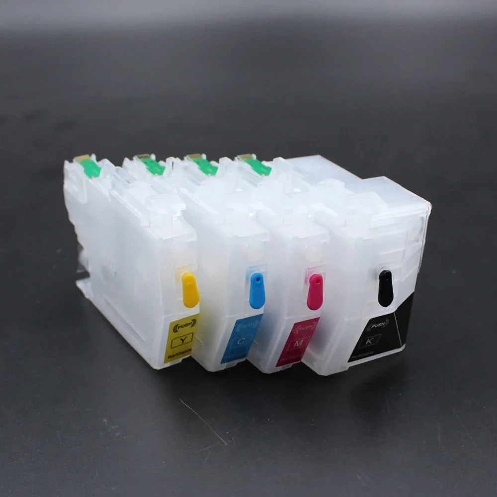 4Pcs LC3217 LC3219 LC3219XL Empty Refill ink cartridge for Brother MFC-J5330DW MFC J5930DW J5335DW J5730DW J6930DW J6935DW