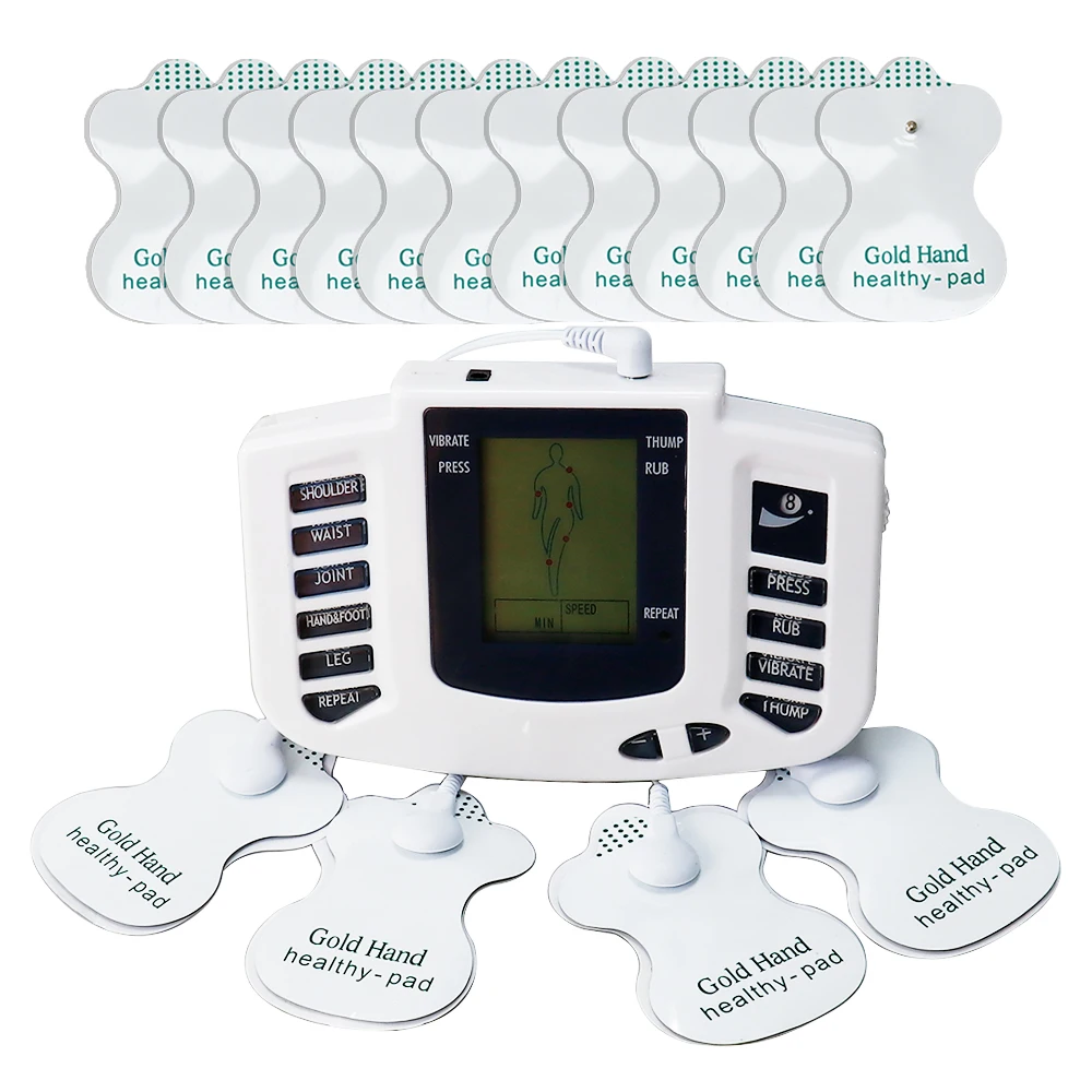 

Electroestimulador EMS Pulse Body Massager Physiotherapy Device Tens Unit Muscle Stimulation Relax Low Frequency Therapy Device